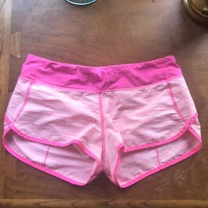 Lululemon Speed Shorts Size 8